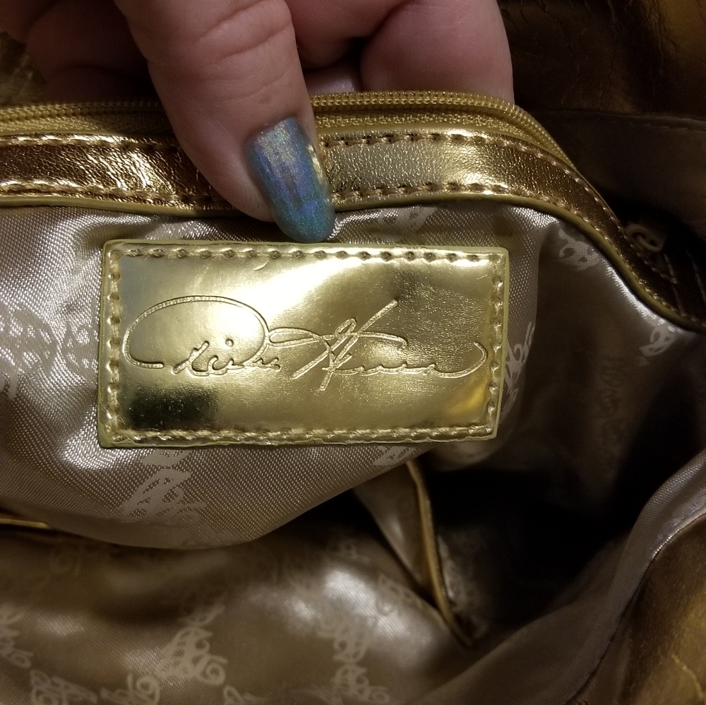 Diane Gilman Gold Purse